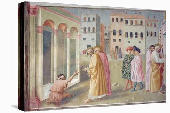 St. Peter Healing a Cripple, c.1427-Tommaso Masolino Da Panicale-Stretched Canvas