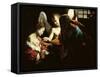 St Peter Healing St Agatha-Giovanni Lanfranco-Framed Stretched Canvas