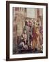 St. Peter Healing the Sick with His Shadow-Masaccio-Framed Giclee Print