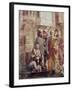 St. Peter Healing the Sick with His Shadow-Masaccio-Framed Giclee Print