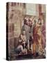 St. Peter Healing the Sick with His Shadow-Masaccio-Stretched Canvas