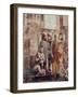 St. Peter Healing the Sick with His Shadow-Masaccio-Framed Giclee Print