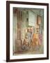 St. Peter Healing with His Shadow, circa 1427-Tommaso Masaccio-Framed Giclee Print