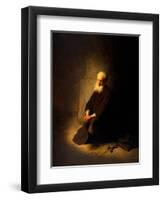 St. Peter in Prison, 1631-Rembrandt van Rijn-Framed Giclee Print