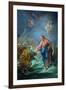 St. Peter Invited to Walk on the Water, 1766-Francois Boucher-Framed Giclee Print