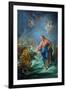 St. Peter Invited to Walk on the Water, 1766-Francois Boucher-Framed Giclee Print