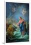 St. Peter Invited to Walk on the Water, 1766-Francois Boucher-Framed Giclee Print