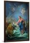 St. Peter Invited to Walk on the Water, 1766-Francois Boucher-Framed Giclee Print