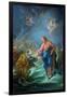 St. Peter Invited to Walk on the Water, 1766-Francois Boucher-Framed Giclee Print