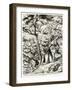 St Peter Martyr, 16th Century-Luca Bertelli-Framed Giclee Print