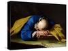 St. Peter or St. Jerome Sleeping, c.1735-39-Giuseppe Antonio Petrini-Stretched Canvas