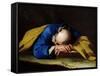 St. Peter or St. Jerome Sleeping, c.1735-39-Giuseppe Antonio Petrini-Framed Stretched Canvas