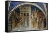 St Peter Ordaining St Stephen Deacon, Mid 15th Century-Fra Angelico-Framed Stretched Canvas