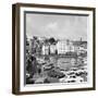 St Peter Port Harbour on the Island of Guernsey 1965-Staff-Framed Photographic Print