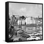 St Peter Port Harbour on the Island of Guernsey 1965-Staff-Framed Stretched Canvas