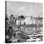 St Peter Port Harbour on the Island of Guernsey 1965-Staff-Stretched Canvas