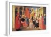 St Peter Preaching the Gospel to St Mark-Giovanni Da Fiesole-Framed Giclee Print