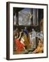 St. Peter Resurrecting the Widow Tabitha, 1652-Henri Testelin-Framed Giclee Print