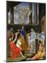 St. Peter Resurrecting the Widow Tabitha, 1652-Henri Testelin-Mounted Giclee Print