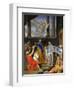 St. Peter Resurrecting the Widow Tabitha, 1652-Henri Testelin-Framed Giclee Print