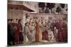 St. Peter Resurrects the Child of Theophilus-Masaccio-Mounted Giclee Print