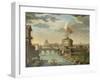 St. Peter's and the Castel Sant Angelo, Rome-null-Framed Giclee Print