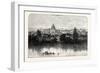 St. Peter's and the Vatican from the Tiber Banks Rome-null-Framed Giclee Print