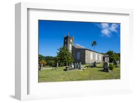 St. Peter's Anglican church, Montserrat, British Overseas Territory, West Indies, Caribbean, Centra-Michael Runkel-Framed Photographic Print