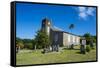 St. Peter's Anglican church, Montserrat, British Overseas Territory, West Indies, Caribbean, Centra-Michael Runkel-Framed Stretched Canvas