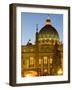 St. Peter's Basilica at Christmas Time, Vatican, Rome, Lazio, Italy, Europe-Marco Cristofori-Framed Photographic Print