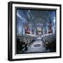 St. Peter's Basilica During the 2nd Vatican Ecumenical Council of the Roman Catholic Church-Hank Walker-Framed Photographic Print