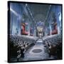 St. Peter's Basilica During the 2nd Vatican Ecumenical Council of the Roman Catholic Church-Hank Walker-Stretched Canvas