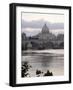 St. Peter's Basilica from Across the Tiber River, Rome, Lazio, Italy, Europe-James Gritz-Framed Photographic Print