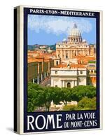 St. Peter's Basilica, Roma Italy 6-Anna Siena-Stretched Canvas