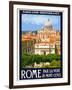 St. Peter's Basilica, Roma Italy 6-Anna Siena-Framed Giclee Print