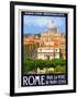 St. Peter's Basilica, Roma Italy 6-Anna Siena-Framed Giclee Print