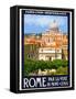 St. Peter's Basilica, Roma Italy 6-Anna Siena-Framed Stretched Canvas