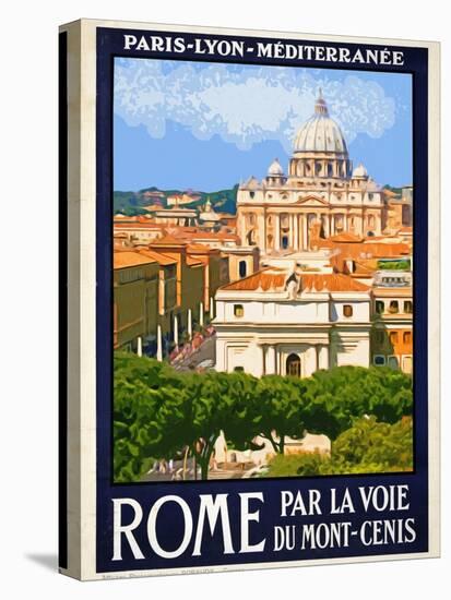 St. Peter's Basilica, Roma Italy 6-Anna Siena-Stretched Canvas