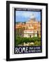 St. Peter's Basilica, Roma Italy 6-Anna Siena-Framed Premium Giclee Print