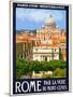 St. Peter's Basilica, Roma Italy 6-Anna Siena-Mounted Premium Giclee Print