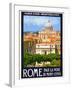 St. Peter's Basilica, Roma Italy 6-Anna Siena-Framed Giclee Print