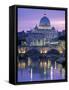 St. Peter's Basilica, Rome, Italy-Walter Bibikow-Framed Stretched Canvas