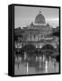 St. Peter's Basilica, Rome, Italy-Walter Bibikow-Framed Stretched Canvas