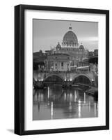 St. Peter's Basilica, Rome, Italy-Walter Bibikow-Framed Photographic Print