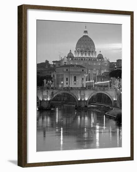 St. Peter's Basilica, Rome, Italy-Walter Bibikow-Framed Photographic Print