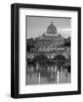 St. Peter's Basilica, Rome, Italy-Walter Bibikow-Framed Photographic Print