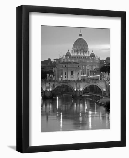 St. Peter's Basilica, Rome, Italy-Walter Bibikow-Framed Photographic Print