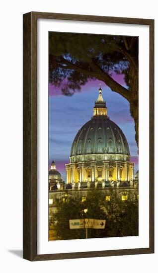 St. Peter's Basilica, Rome, Lazio, Italy-Rainer Mirau-Framed Photographic Print