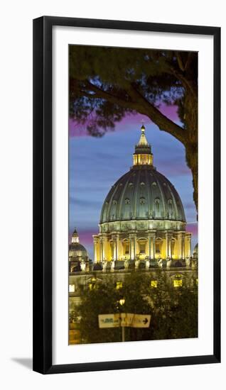 St. Peter's Basilica, Rome, Lazio, Italy-Rainer Mirau-Framed Photographic Print