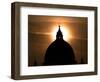 St. Peter's Basilica the Morning after the Death of Pope John Paul II was Announced in Rome, Italy-null-Framed Photographic Print